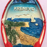 Krenevo Bulgaria Fridge Magnet 3D Resin