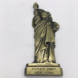 Statue of Liberty New York America USA Fridge Magnet Metal Craft