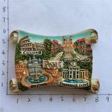 Rome Italy Fridge Magnet 3D Resin