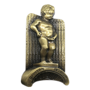 Manneken Pis Brussels Belgium Fridge Magnet Metal Craft