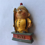 Roma Soldier Italy Fridge Magnet 3D Resin