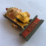 Roma Soldier Italy Fridge Magnet 3D Resin