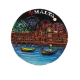 Malta Fridge Magnet 3D Resin