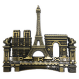 Paris France Fridge Magnet Metal Craft