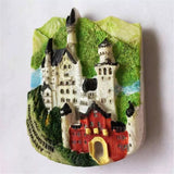 New Swan Stone Castle Germany Fridge Magnet 3D Resin