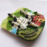 New Swan Stone Castle Germany Fridge Magnet 3D Resin