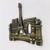 Paris France Fridge Magnet Metal Craft