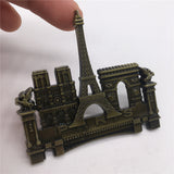 Paris France Fridge Magnet Metal Craft