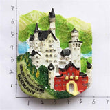 New Swan Stone Castle Germany Fridge Magnet 3D Resin