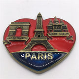 Paris France Fridge Magnet Metal Craft