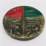 Dubai UAE Fridge Magnet Metal Craft