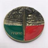 Dubai UAE Fridge Magnet Metal Craft