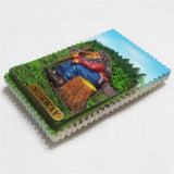 Norway Fridge Magnet 3D Resin