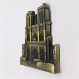 Notre Dame Cathedral Paris France Fridge Magnet Metal Craft