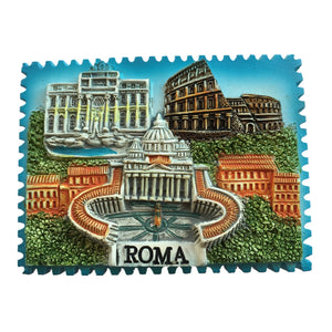 Rome Italy Fridge Magnet 3D Resin