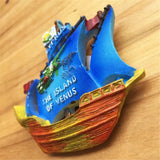 Venus Island Cyprus Venus Fridge Magnet 3D Resin