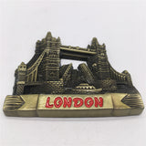 London Bridge England UK Fridge Magnet Metal Craft