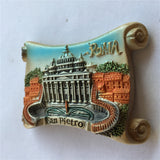 Rome San Pietro Vatican Italy Fridge Magnet 3D Resin