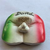 David Florence Italy Fridge Magnet 3D Resin