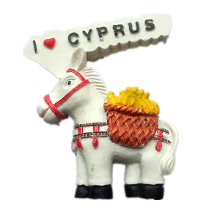 Love Cyprus Fridge Magnet 3D Resin