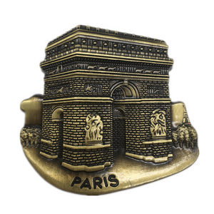 Arc de Triomphe Paris France Fridge Magnet Metal Craft