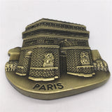 Arc de Triomphe Paris France Fridge Magnet Metal Craft