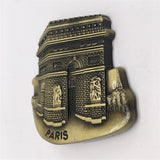 Arc de Triomphe Paris France Fridge Magnet Metal Craft