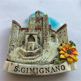 S.Gimignano Italy Fridge Magnet 3D Resin