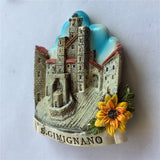 S.Gimignano Italy Fridge Magnet 3D Resin