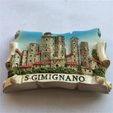 S.Gimignano Italy Fridge Magnet 3D Resin