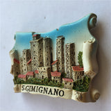 S.Gimignano Italy Fridge Magnet 3D Resin