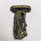 Merlion Singapore Fridge Magnet Metal Craft