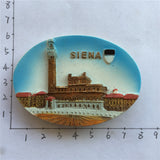 Siena Italy Fridge Magnet 3D Resin