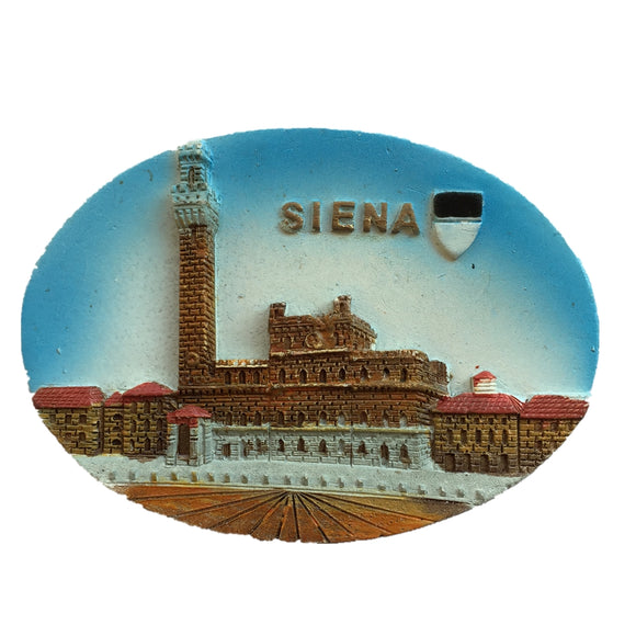 Siena Italy Fridge Magnet 3D Resin