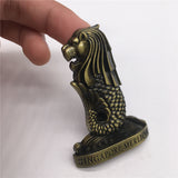 Merlion Singapore Fridge Magnet Metal Craft