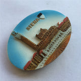 Siena Italy Fridge Magnet 3D Resin