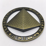 Egypt Pyramid Fridge Magnet Metal Craft