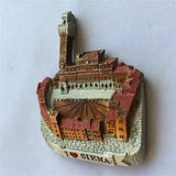 Siena Italy Fridge Magnet 3D Resin