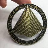 Egypt Pyramid Fridge Magnet Metal Craft