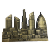 Dubai UAE Fridge Magnet Metal Craft