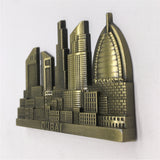 Dubai UAE Fridge Magnet Metal Craft