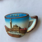 Siena Italy Fridge Magnet 3D Resin