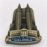 Kuala Lumpur Malaysia Fridge Magnet Metal Craft