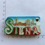 Siena Italy Fridge Magnet 3D Resin