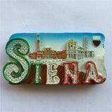 Siena Italy Fridge Magnet 3D Resin