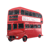 Red Bus London England UK Fridge Magnet Metal Craft