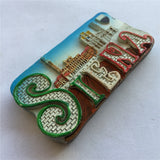 Siena Italy Fridge Magnet 3D Resin