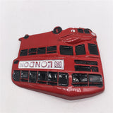 Red Bus London England UK Fridge Magnet Metal Craft