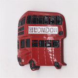 Red Bus London England UK Fridge Magnet Metal Craft