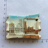 Siena Italy Fridge Magnet 3D Resin